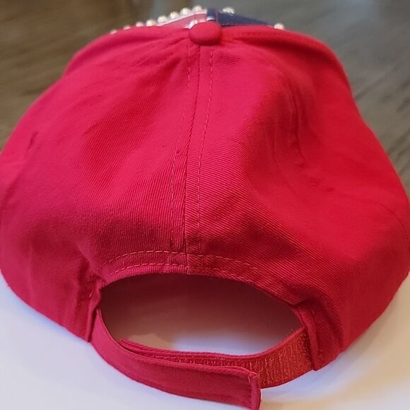 Blingy American flag hat One Size ❤️🤍💙 - Picture 5 of 8